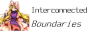 Interconnected Boundaries web button.